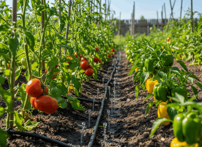 Csepegtetőrendszer: A víztakarékos öntözés alapja kertészeknek