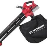 Lombfúvó-szívó Worcraft VB30-45, 45 liter, 3000W, elektromos, 2in1