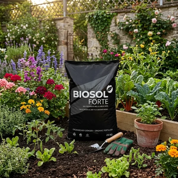 Biosol Forte Szerves Talajjavító és Tápanyag Zsák – 25 kg Biosol Forte Szerves Talajjavító és Tápanyag Zsák – 25 kg