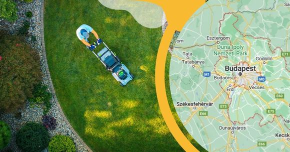 Kertész munkák a környékeden.