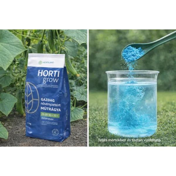 Gazdag Növényzetért Műtrágya 29‑20‑10 + TE + Aminosav – erőteljes növényzeti fejlődés, magas nitrogéntartalom Gazdag Növényzetért Műtrágya 29‑20‑10 + TE + Aminosav – erőteljes növényzeti fejlődés, magas nitrogéntartalom