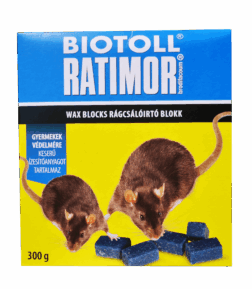 BIOTOLL Ratimor Paraf.blokk 300g