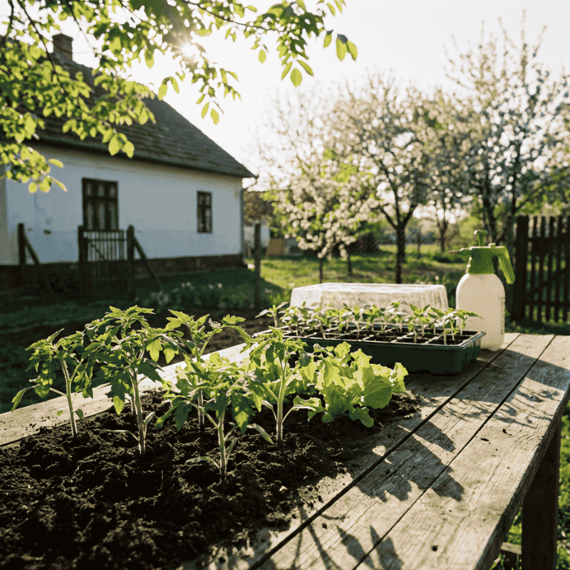 Palántázás otthon – egészséges zöldségpalánták magyar kertben