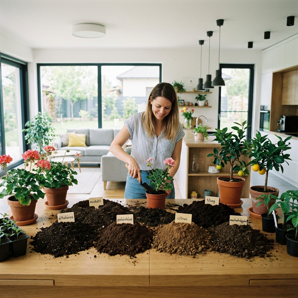 Milyen virágföld típusok léteznek, és mi a különbség köztük?