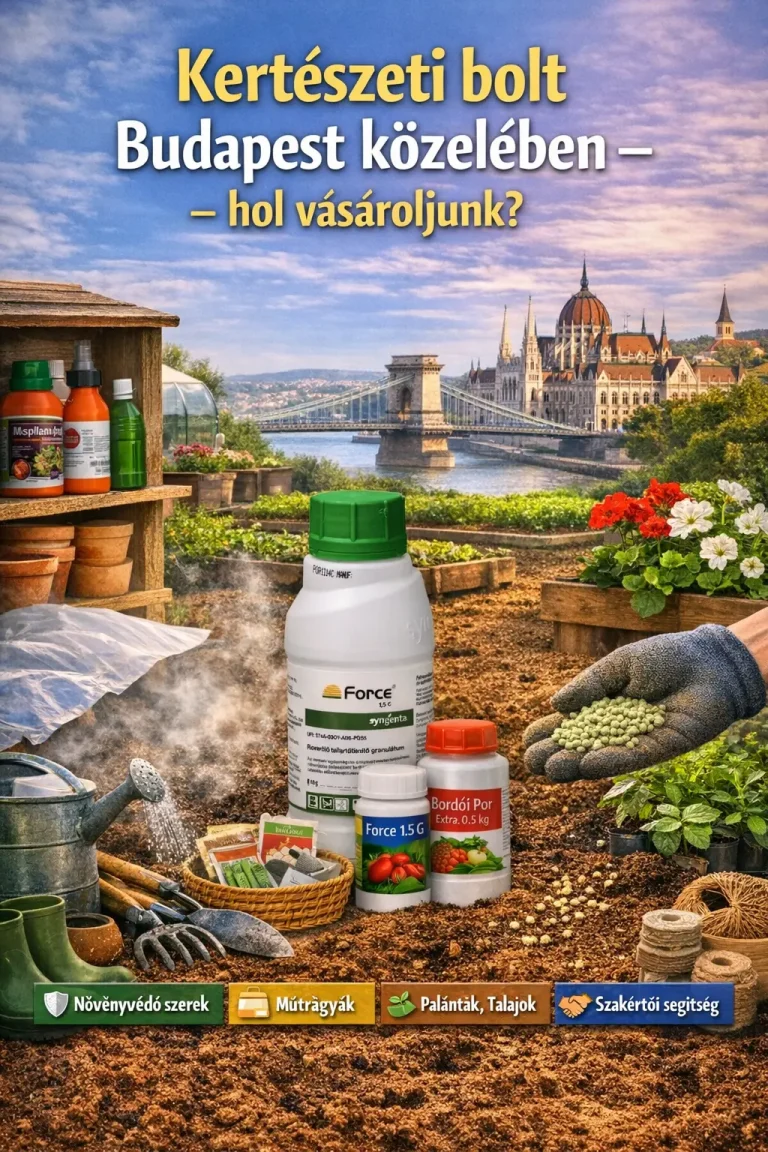Kertészeti bolt Budapest közelében – hol vásároljunk? Teljes útmutató