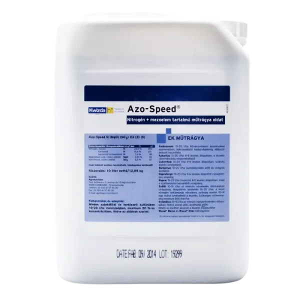 AZOSPEED AMINO (Repce) 10L – Tartós hatású folyékony nitrogén fejtrágya AZOSPEED AMINO (Repce) 10L – Tartós hatású folyékony nitrogén fejtrágya