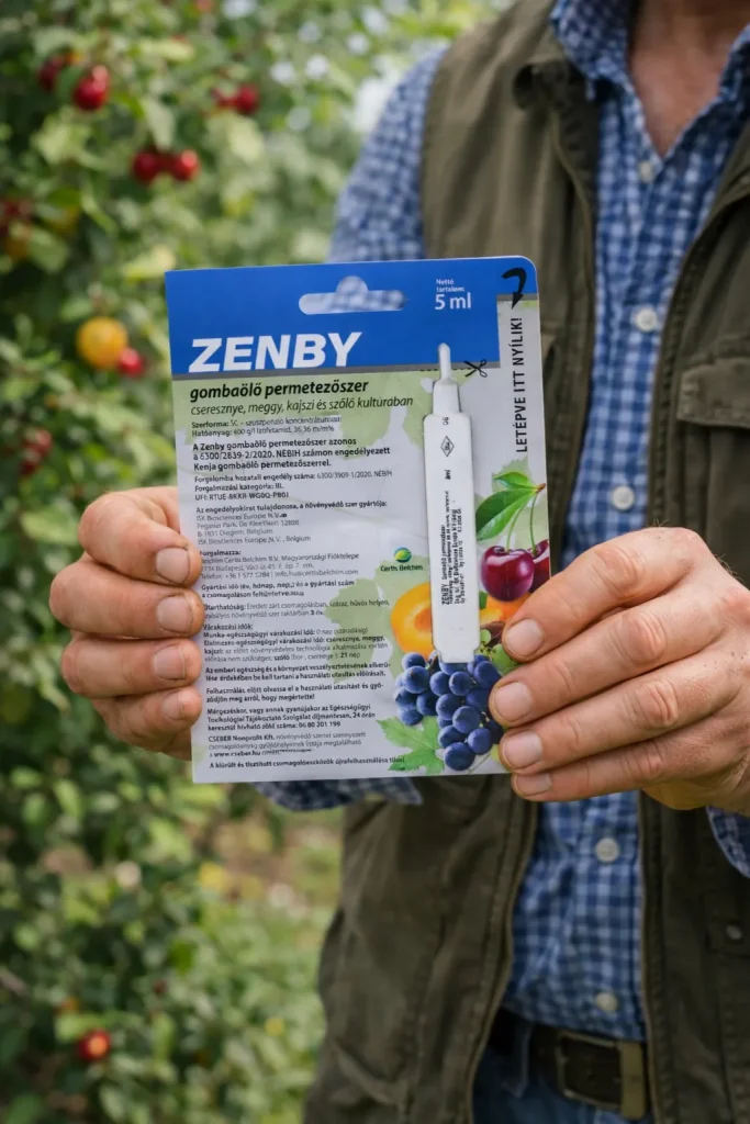Zenby gombaölő izofetamid – Monília és szürkepenész elleni védekezés egyszerűen