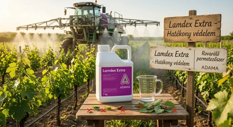 Lamdex Extra rovarölő permetezőszer – gyors kontakt hatás gyümölcsfákra és zöldségre | Magyar Gazdabolt Üröm