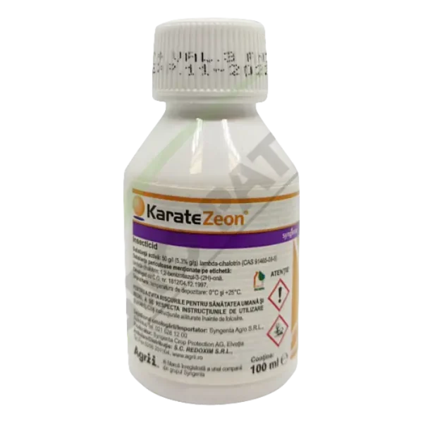 Karate Zeon 5 CS – Zeon‑technológiás rovarölő szer | 50 g/l lambda‑cihalotrin