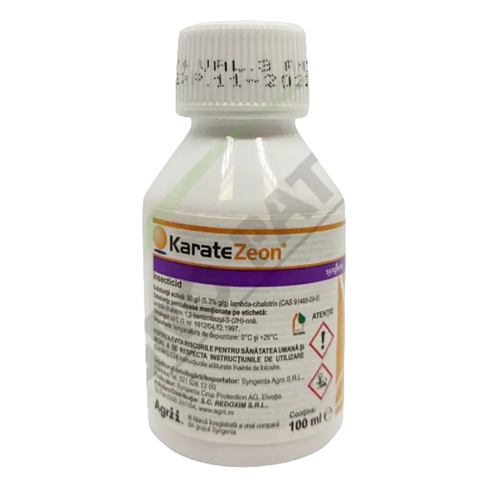 Karate Zeon 5 CS – Zeon‑technológiás rovarölő szer | 50 g/l lambda‑cihalotrin