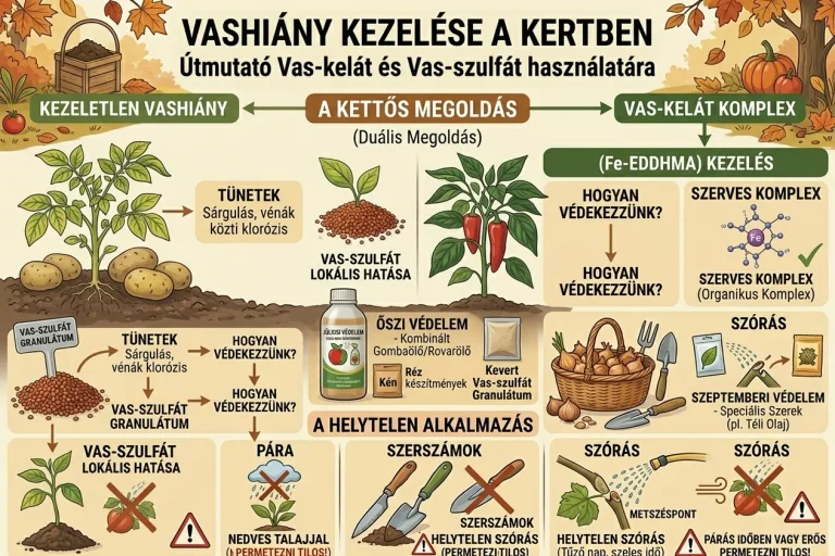 A Vas-kelátok és a Vas-szulfát Szerepe a Növénytáplálásban – Útmutató Vashiány Ellen